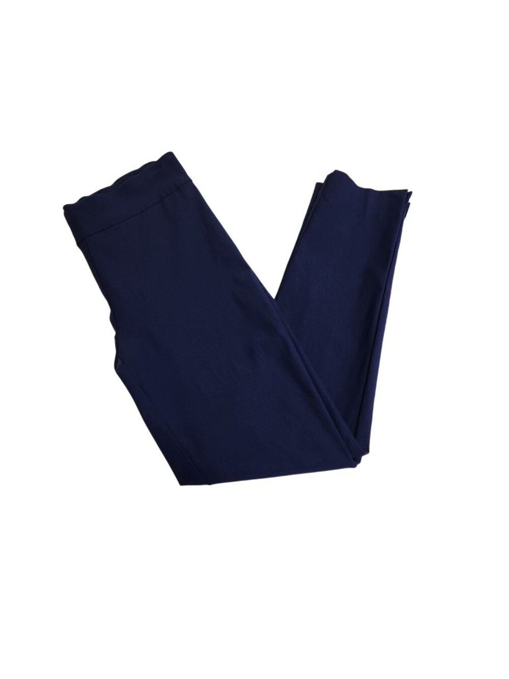 So Slimming By Chicos Size S 0 Navy Blue Regular Fit Pants 3699